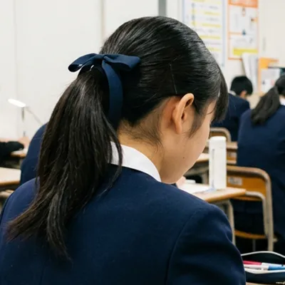 志専会の入塾生徒の高校生画像