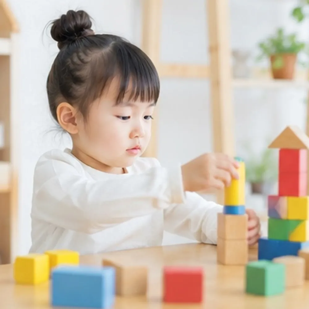 小学校受験のための幼児の知育教育授業のシーン