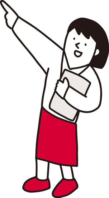 塾の講師イラスト