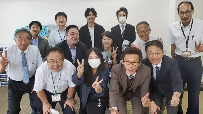 毎年海の日に開催している志専グループ主催の学校説明会のシーン