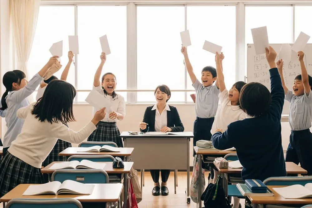 塾費用が学費免除になる特待生合格者を排出している実績の画像