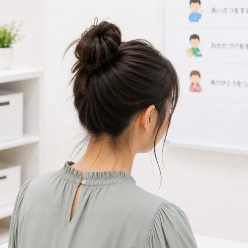 幼児の保護者の画像