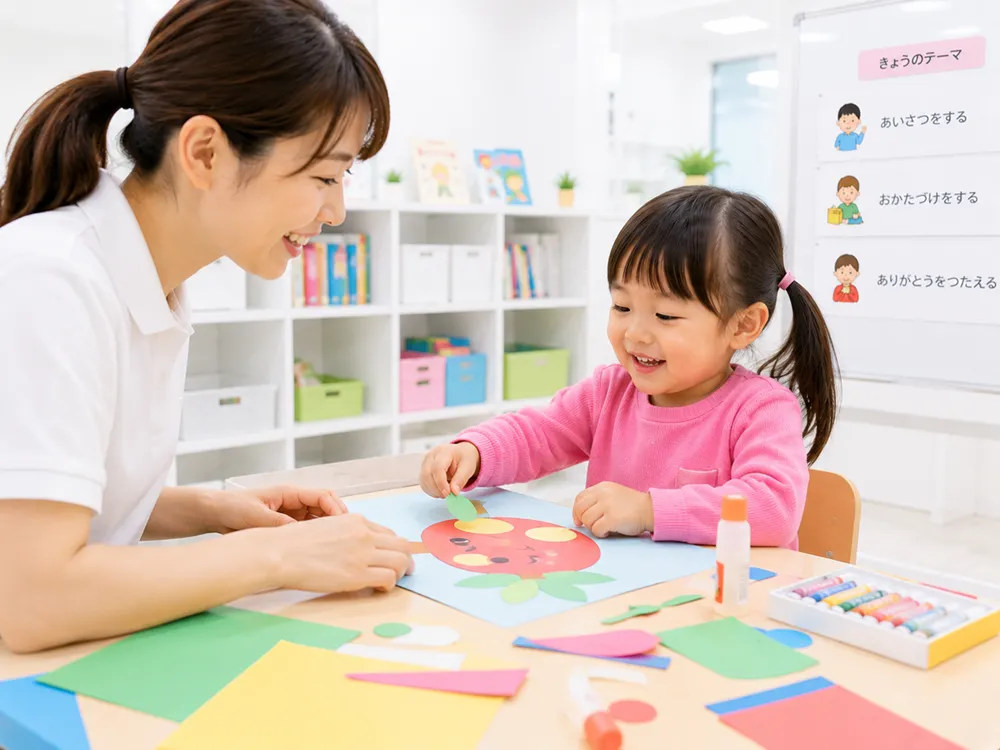 幼児のための非認知教育・知育教育・しつけの授業風景